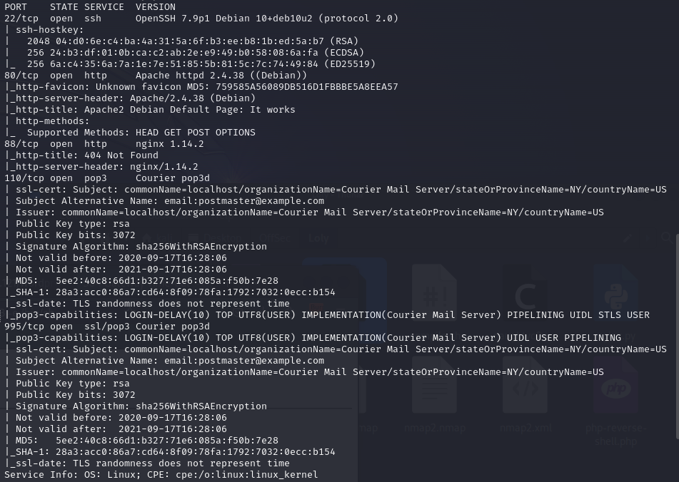 nmap Scan